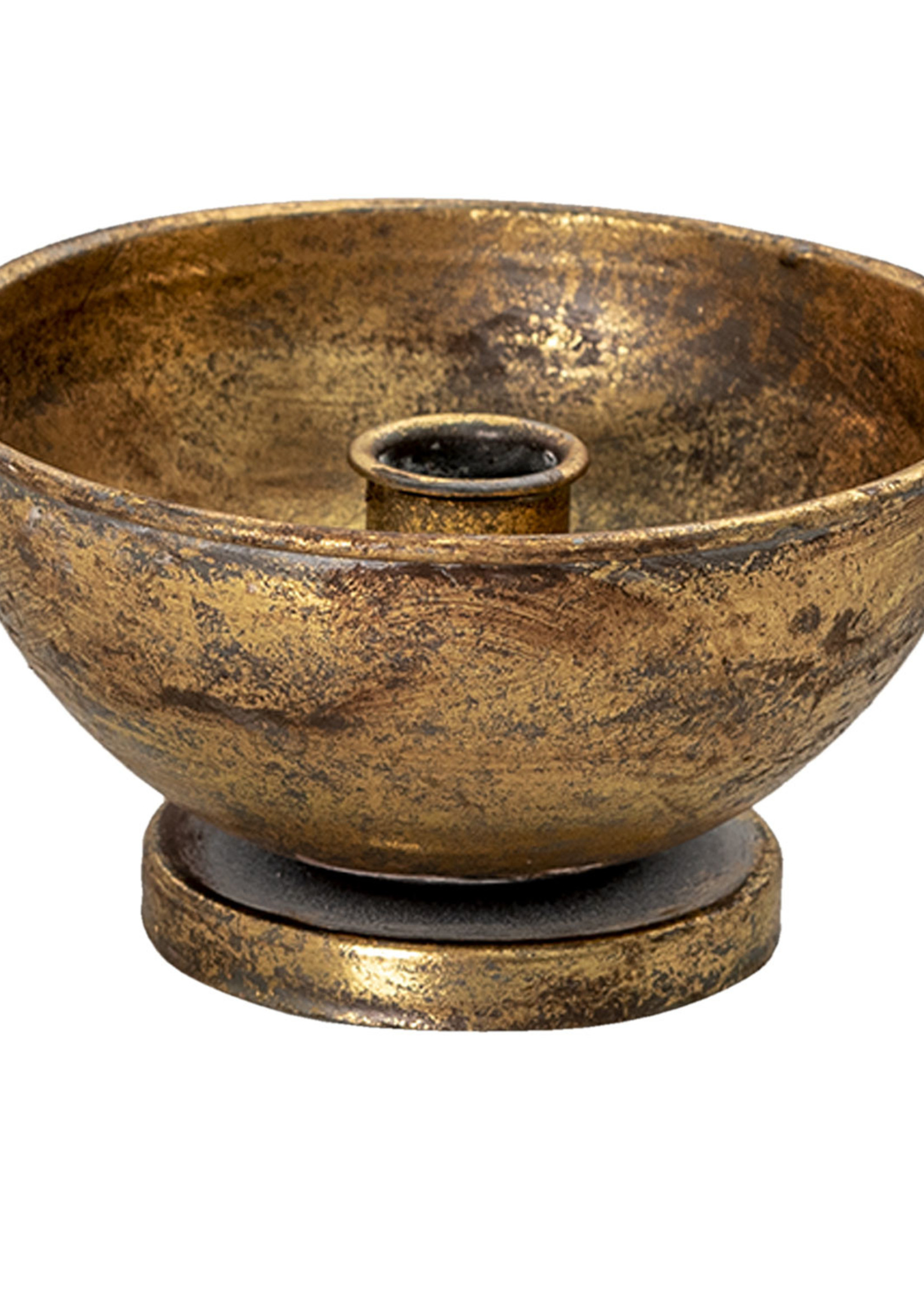 Clayre & Eef Kandelaar Ø 14*7 cm 6Y4507