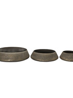 Clayre & Eef Dienblad (set van 3) Ø 42*10 / Ø 34*9 / Ø 24*9 cm 6Y4550