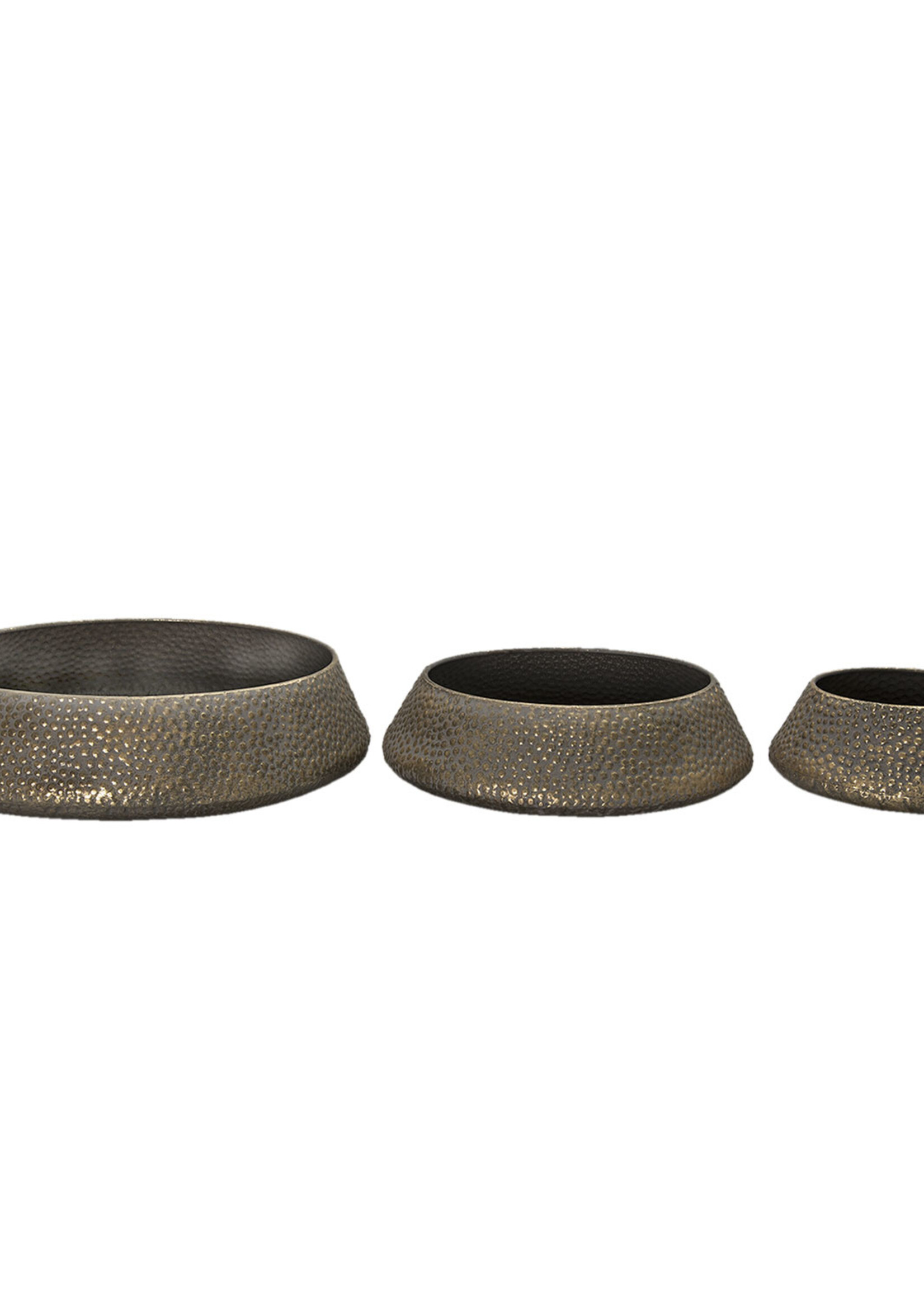 Clayre & Eef Plateau (set 3) Ø 42*10 / Ø 34*9 / Ø 24*9 cm 6Y4550