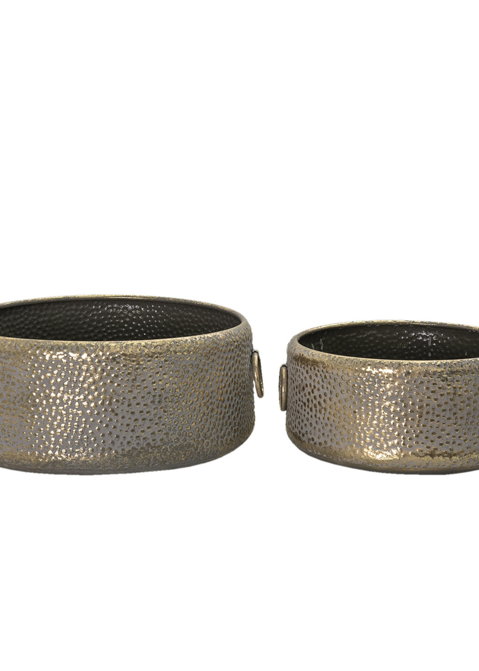 Clayre & Eef Dienblad (2) Ø 40*16 / Ø 33*13 cm 6Y4551