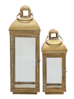 Clayre & Eef Lanterne (2) 20*20*58 cm / 16*16*42 cm 6Y4643