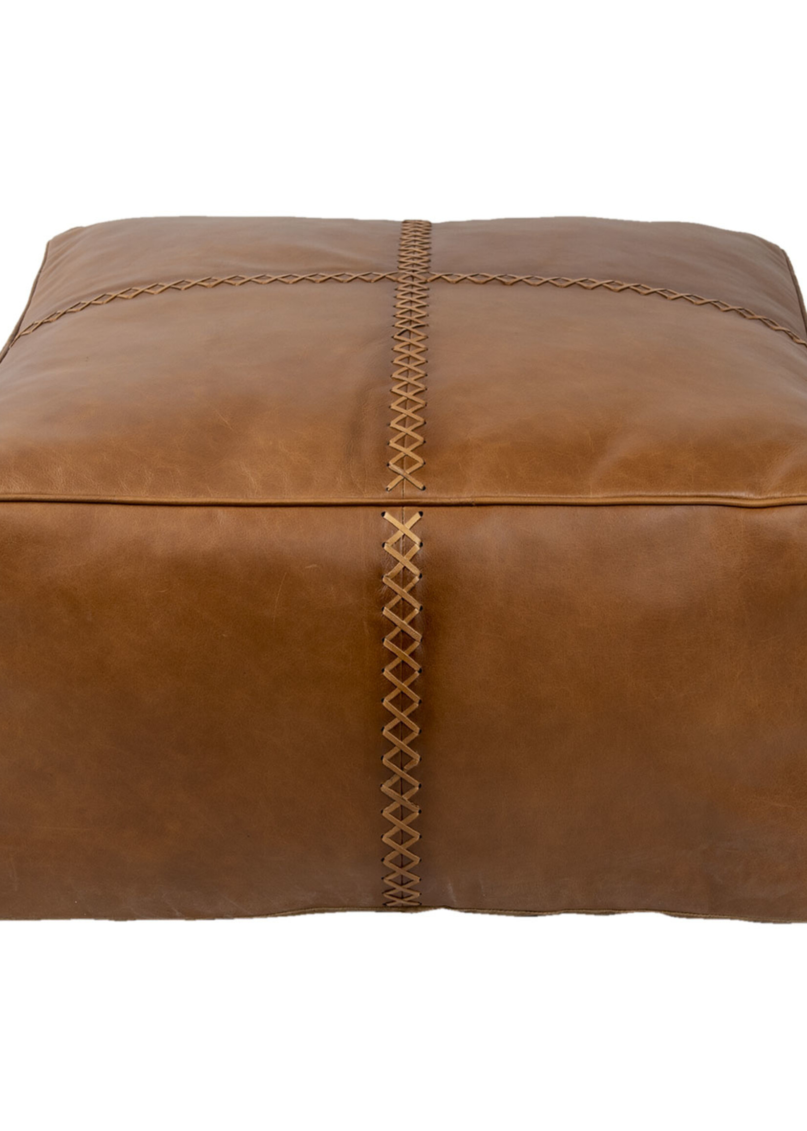 Clayre & Eef Poef 70*70*38 cm 50535