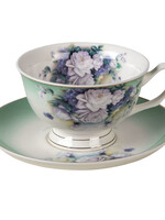 Clayre & Eef Tasse et soucoupe 12*10*6 / Ø 15*2 cm / 200 ml 6CE1276