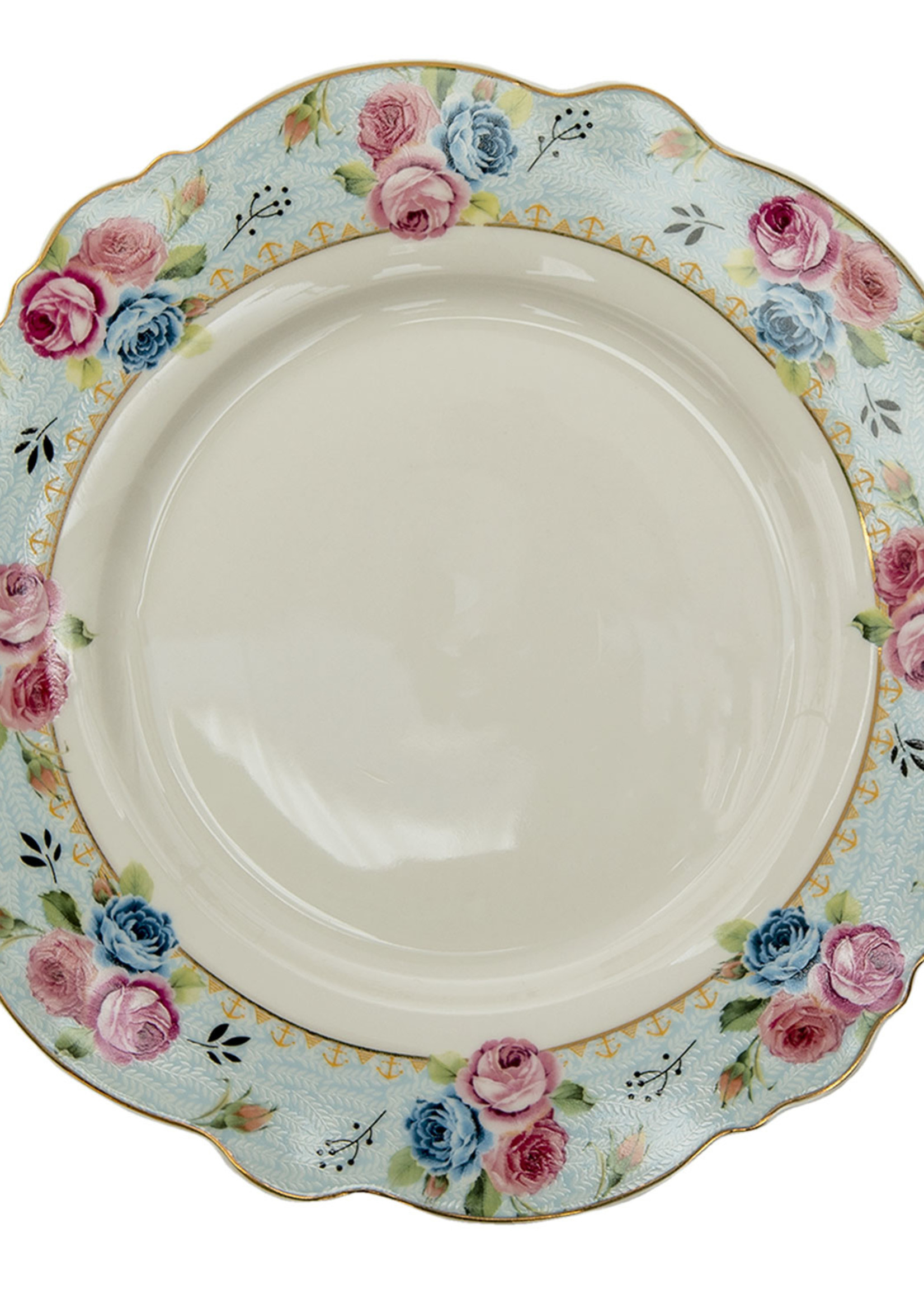 Clayre & Eef Grande assiette Ø 28*2 cm 6CE1281