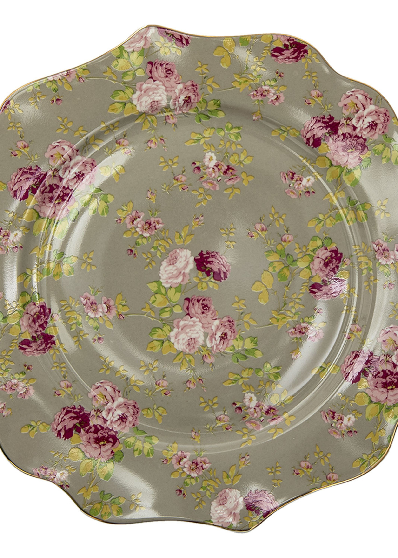 Clayre & Eef Groot bord Ø 28*2 cm 6CE1292