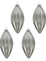 Clayre & Eef Boule de Noël  6*13 cm (set 4) 6GL3268