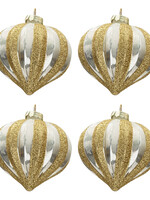 Clayre & Eef Boule de Noël Ø 8 cm (set 4) 6GL3269