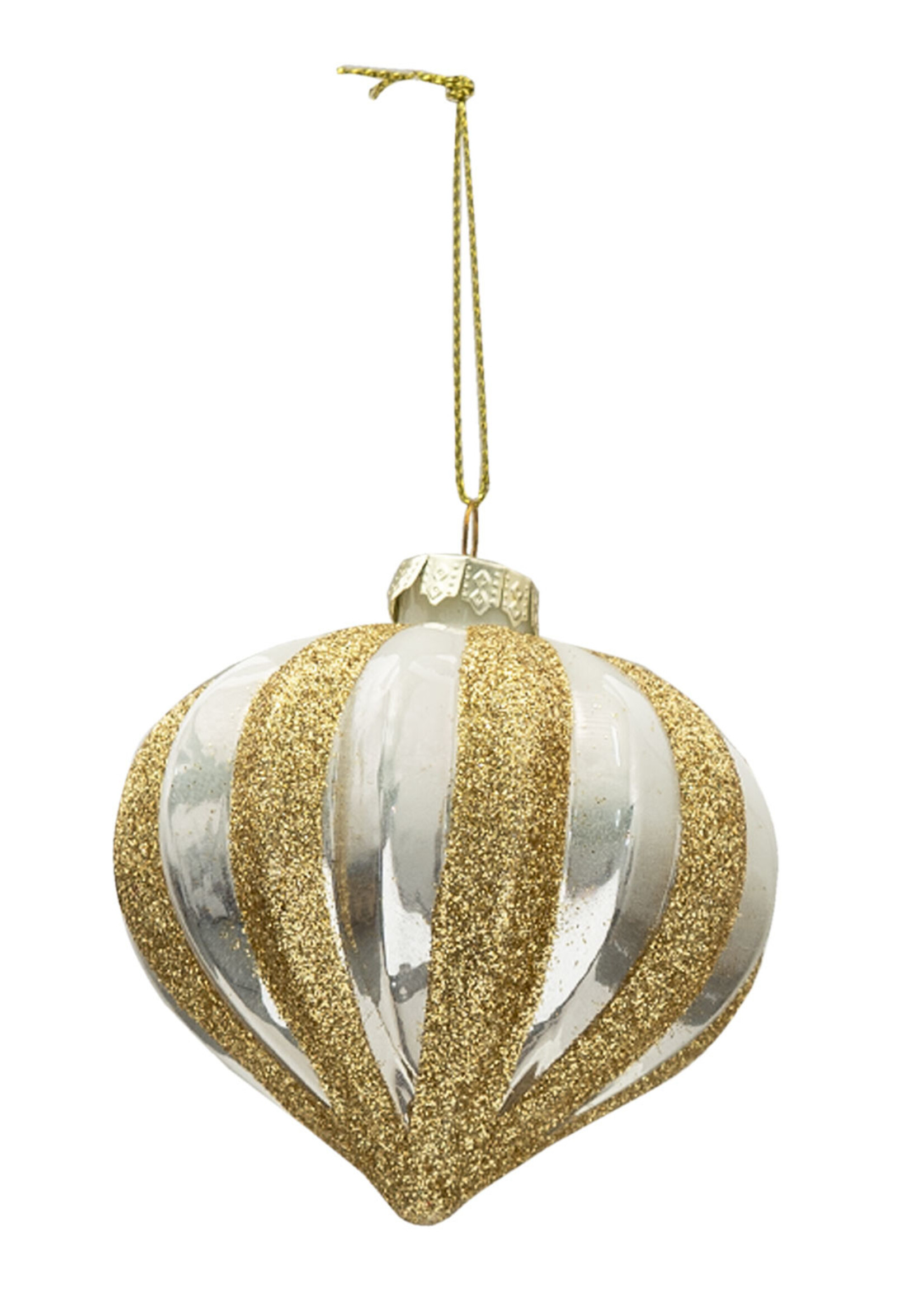 Clayre & Eef Boule de Noël Ø 8 cm (set 4) 6GL3269