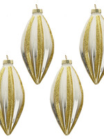 Clayre & Eef Boule de Noël  6*13 cm (set 4) 6GL3270