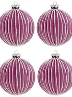 Clayre & Eef Boule de Noël Ø 10 cm (set 4) 6GL3274