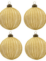 Clayre & Eef Boule de Noël Ø 8 cm (set 4) 6GL3278