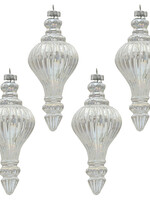 Clayre & Eef Doos kerstballen 6*15 cm (set 4) 6GL3281