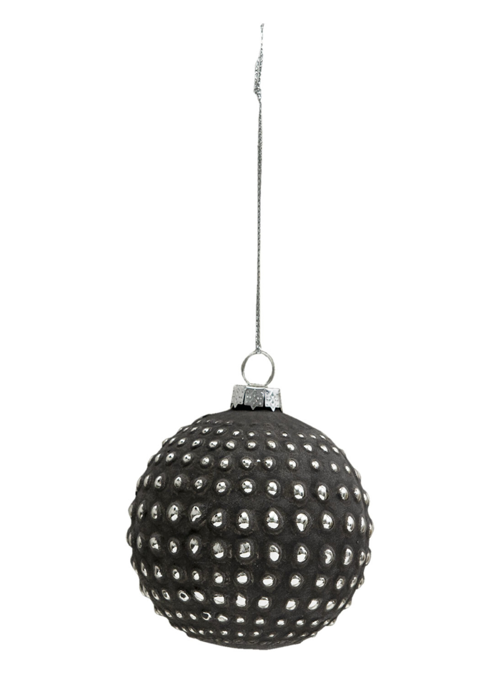 Clayre & Eef Doos kerstballen Ø 8 cm (set 4) 6GL3290