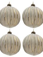 Clayre & Eef Boule de Noël Ø 10 cm (set 4) 6GL3302