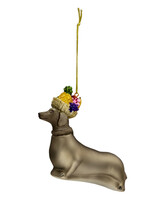 Clayre & Eef Boule de Noël chien 11*4*10 cm 6GL3314