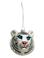 Clayre & Eef Boule de Noël tigre 10*9*10 cm 6GL3317