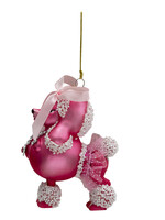 Clayre & Eef Boule de Noël chien 10*7*14 cm 6GL3361