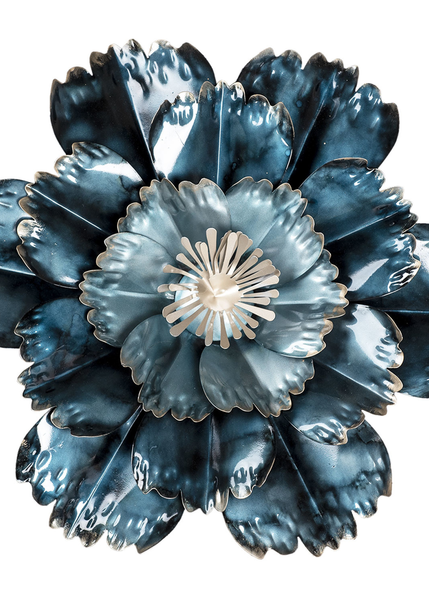 Clayre & Eef Décoration murale fleur Ø 54*6 cm 6Y4461