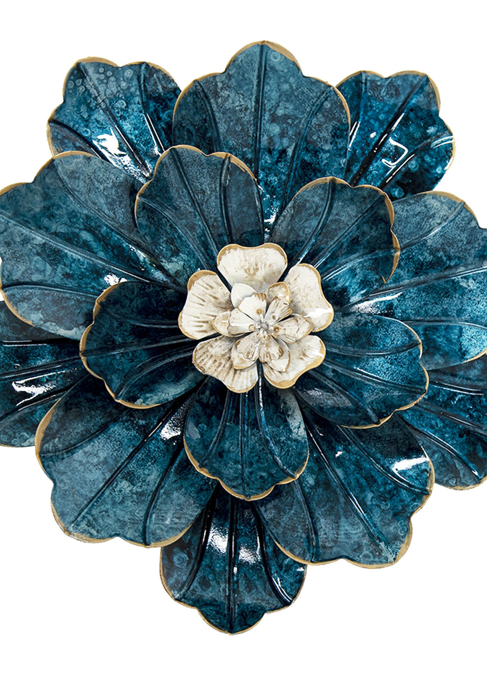 Clayre & Eef Décoration murale fleur Ø 28*5 cm 6Y4462