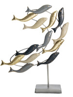 Clayre & Eef Décoration poisson 44*9*53 cm 6Y4463