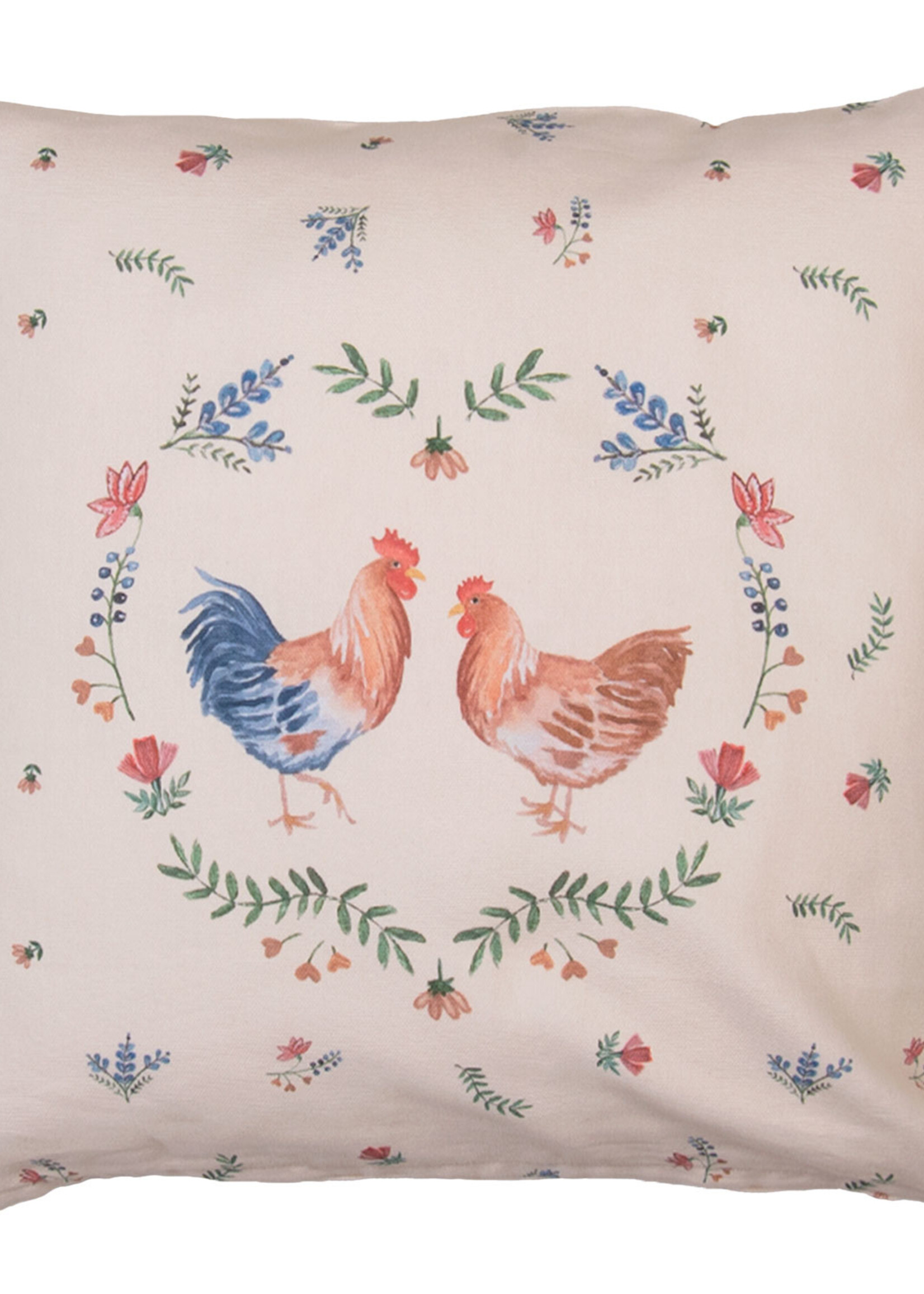 Clayre & Eef Housse de coussin 40*40 cm CAR21