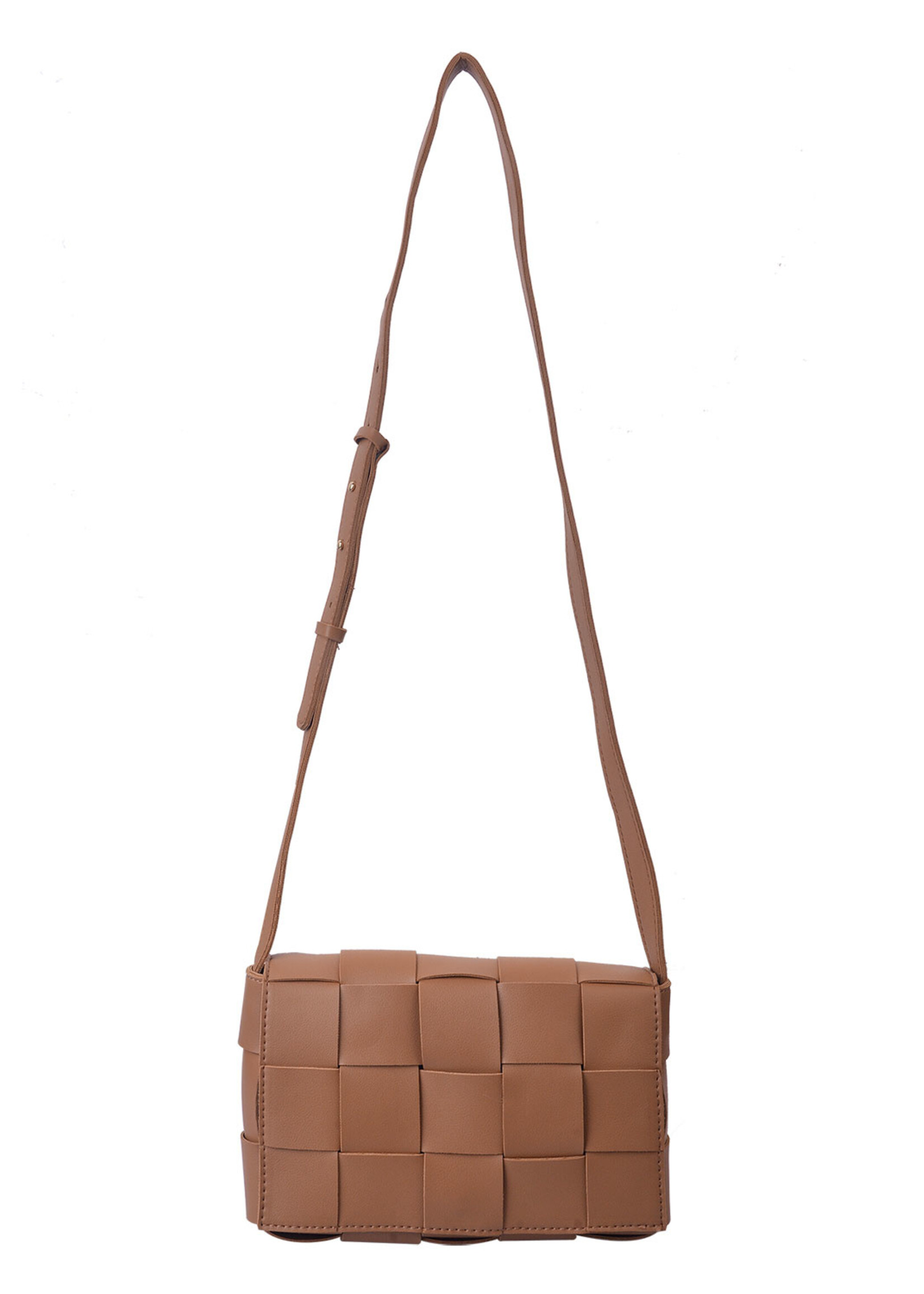 Clayre & Eef Tas 23*6*16 cm bruin JZBG0250BR