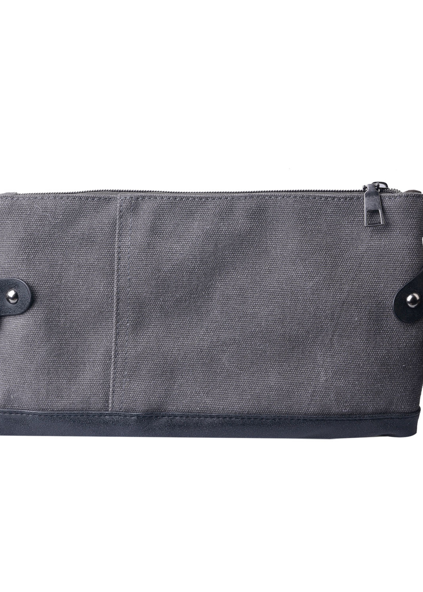 Clayre & Eef Tas 25*18*16 cm grijs JZBG0254G