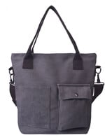 Clayre & Eef Sac 19*11*33 cm gris JZBG0256G