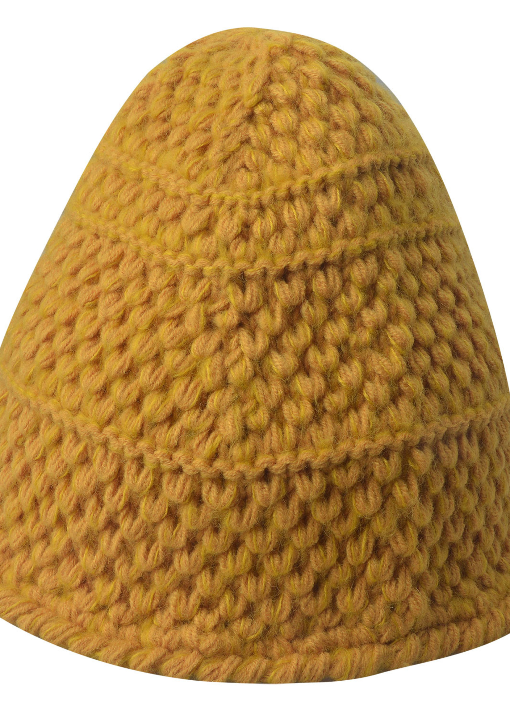 Clayre & Eef Bonnet 20 cm jaune JZCA0020Y