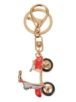 Clayre & Eef Porte-clés couleur argentée JZKC0072