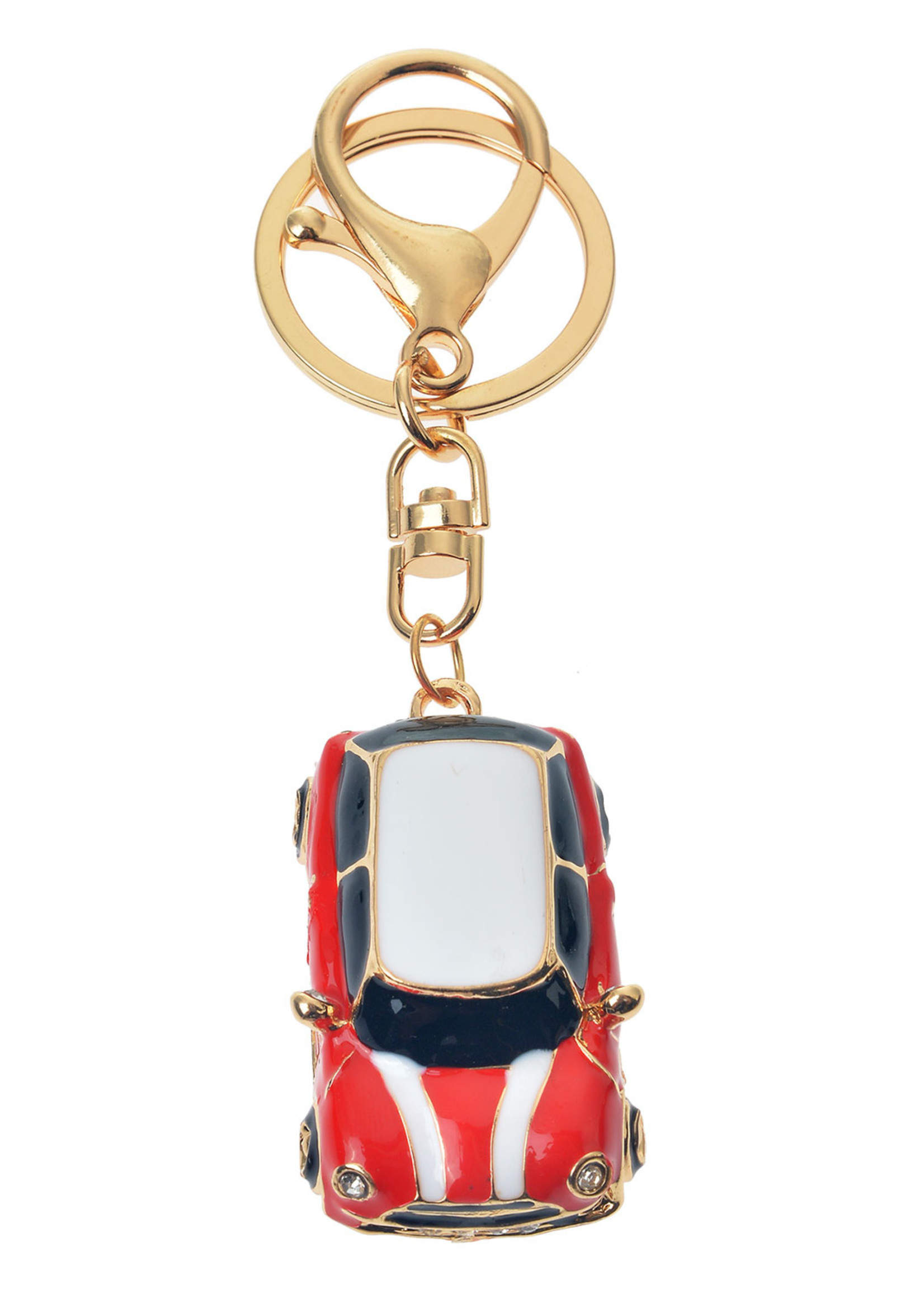 Clayre & Eef Sleutelhanger rood JZKC0073R