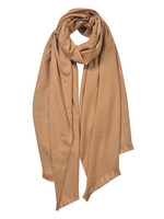 Clayre & Eef Écharpe 70*190 cm brun JZSC0611BR