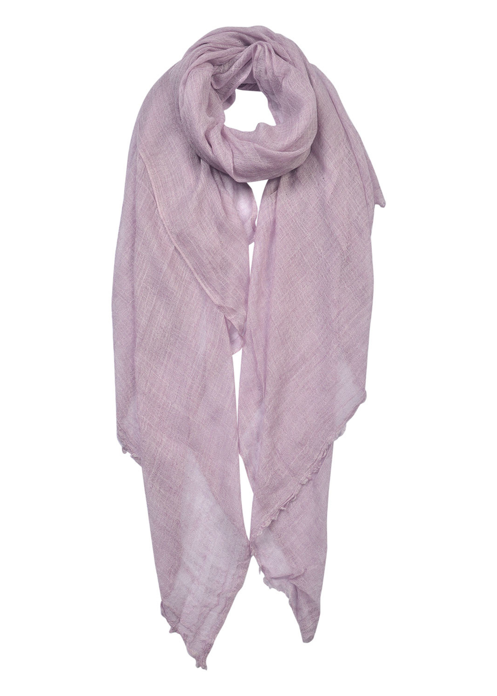 Clayre & Eef Écharpe 100*200 cm violet JZSC0613PA