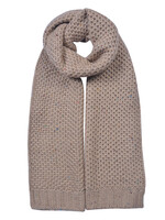 Clayre & Eef Écharpe 35*175 cm beige JZSC0618BE