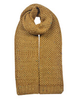 Clayre & Eef Écharpe 35*175 cm jaune JZSC0618Y