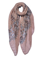 Clayre & Eef Écharpe 90*180 cm multi couleurs JZSC0629