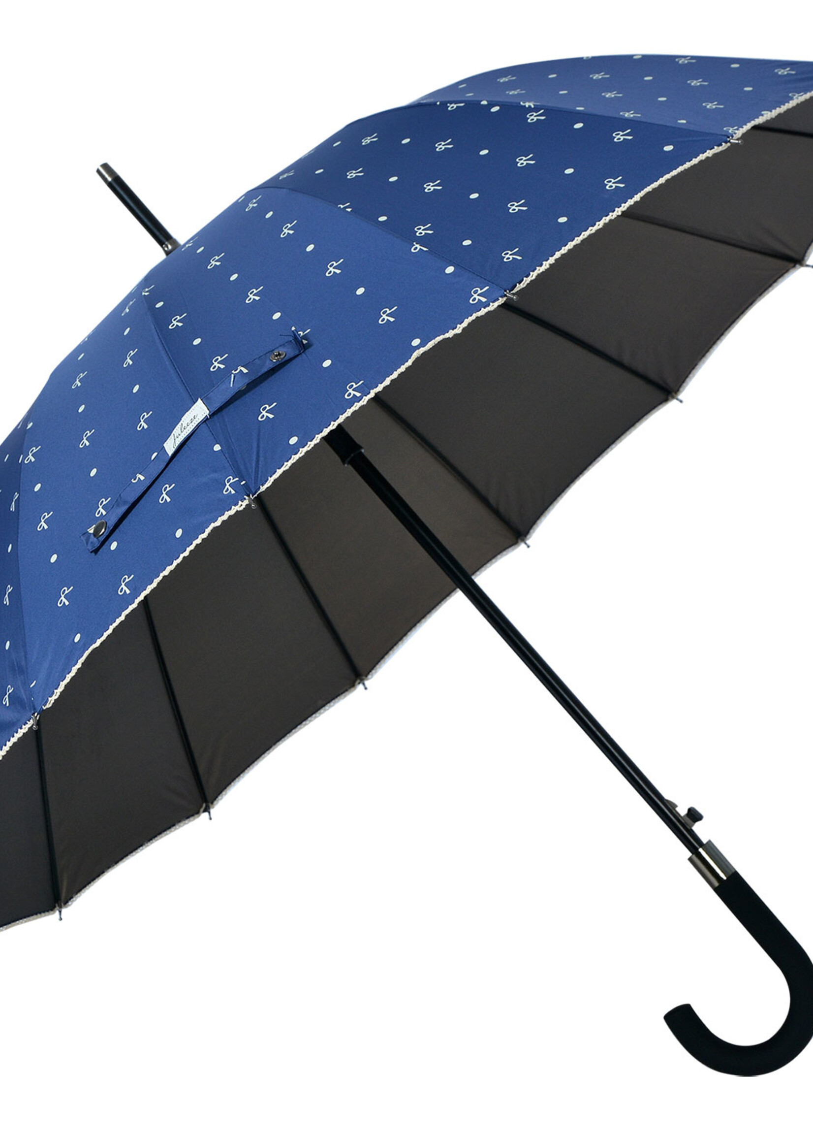 Clayre & Eef Paraplu Ø 98 cm blauw JZUM0031BL