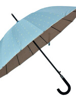 Clayre & Eef Paraplu Ø 98 cm blauw JZUM0031LBL