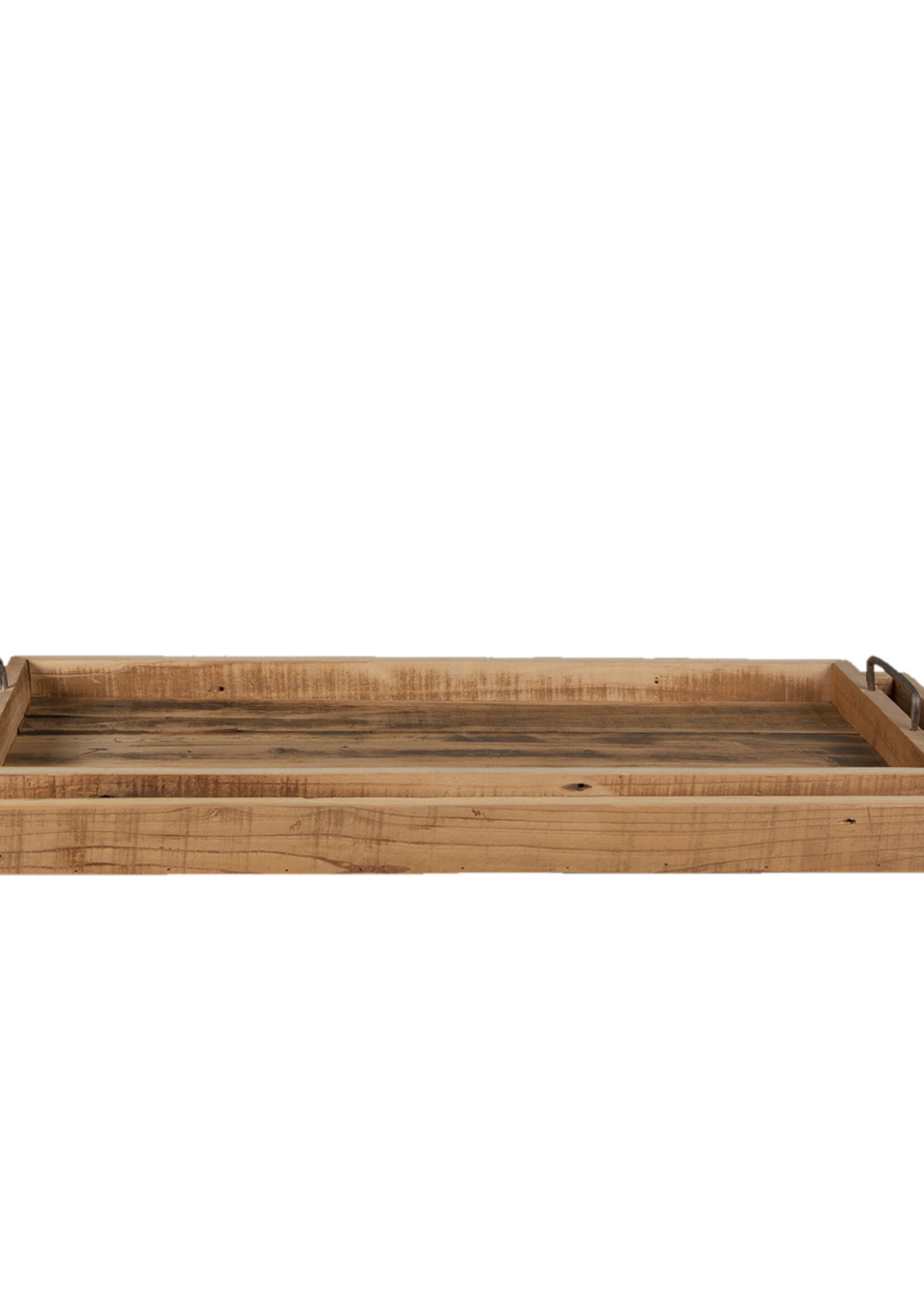 Clayre & Eef Dienblad (2) 81*35*9 / 70*30*8 cm 5H0510