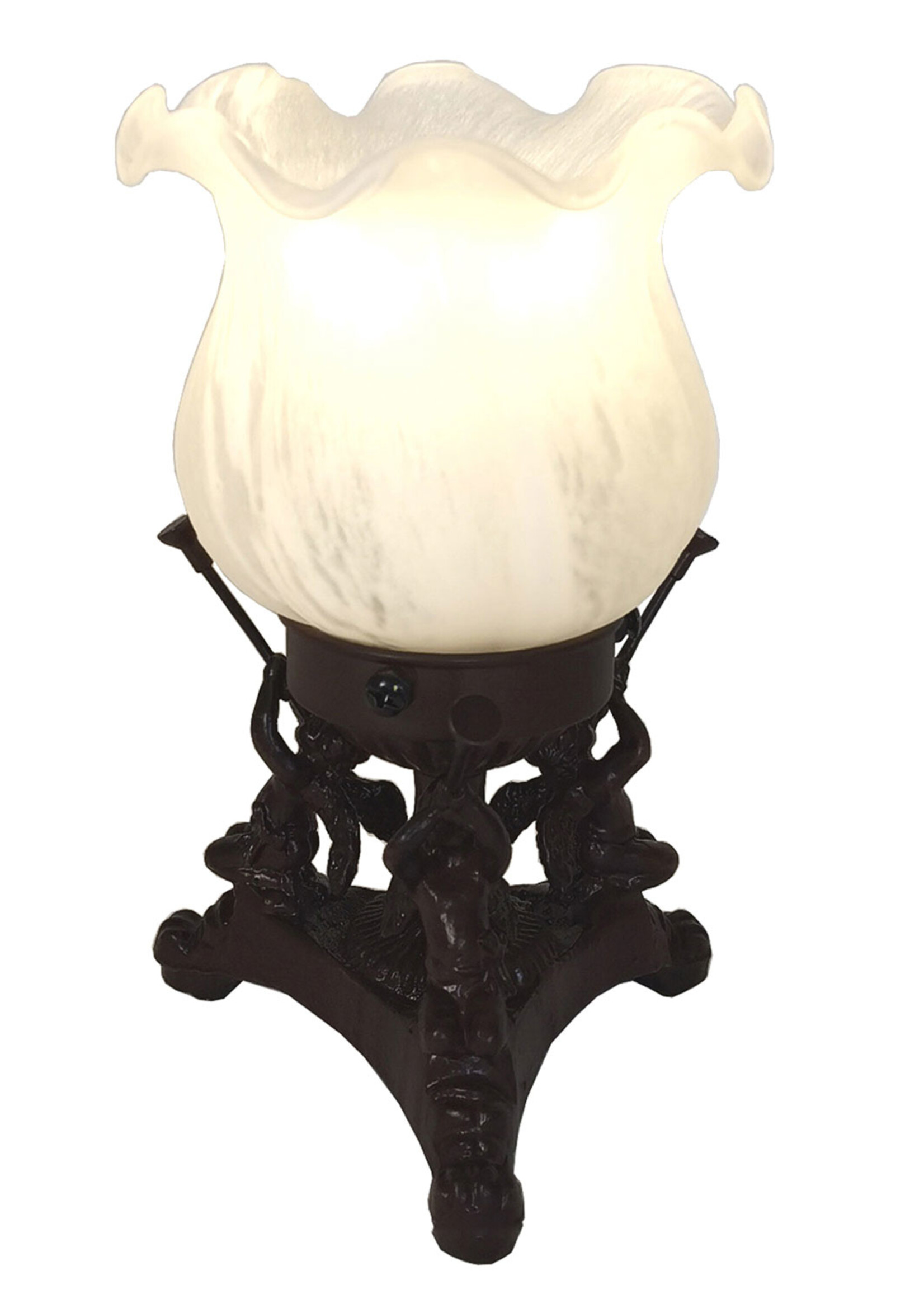 Clayre & Eef Lampe de table Ø 12*20 cm E14/max 1*25W 5LL-6101