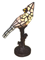 Clayre & Eef Lampe de table Tiffany 15*12*33 cm E14/max 1*25W 5LL-6102N