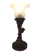 Clayre & Eef Lampe de table Tiffany Ø 12*31 cm E14/max 1*25W 5LL-6103