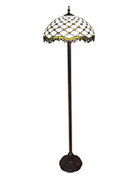 Clayre & Eef Vloerlamp Tiffany Ø 45*166 cm E27/max 2*60W 5LL-6113