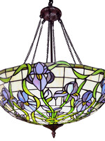 Clayre & Eef Hanglamp Tiffany Ø 56*116 cm E27/max 3*60W 5LL-6114