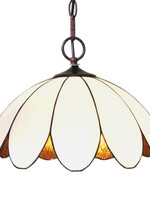 Clayre & Eef Lampe suspendue Tiffany Ø 46*138 cm E27/max 2*60W 5LL-6146