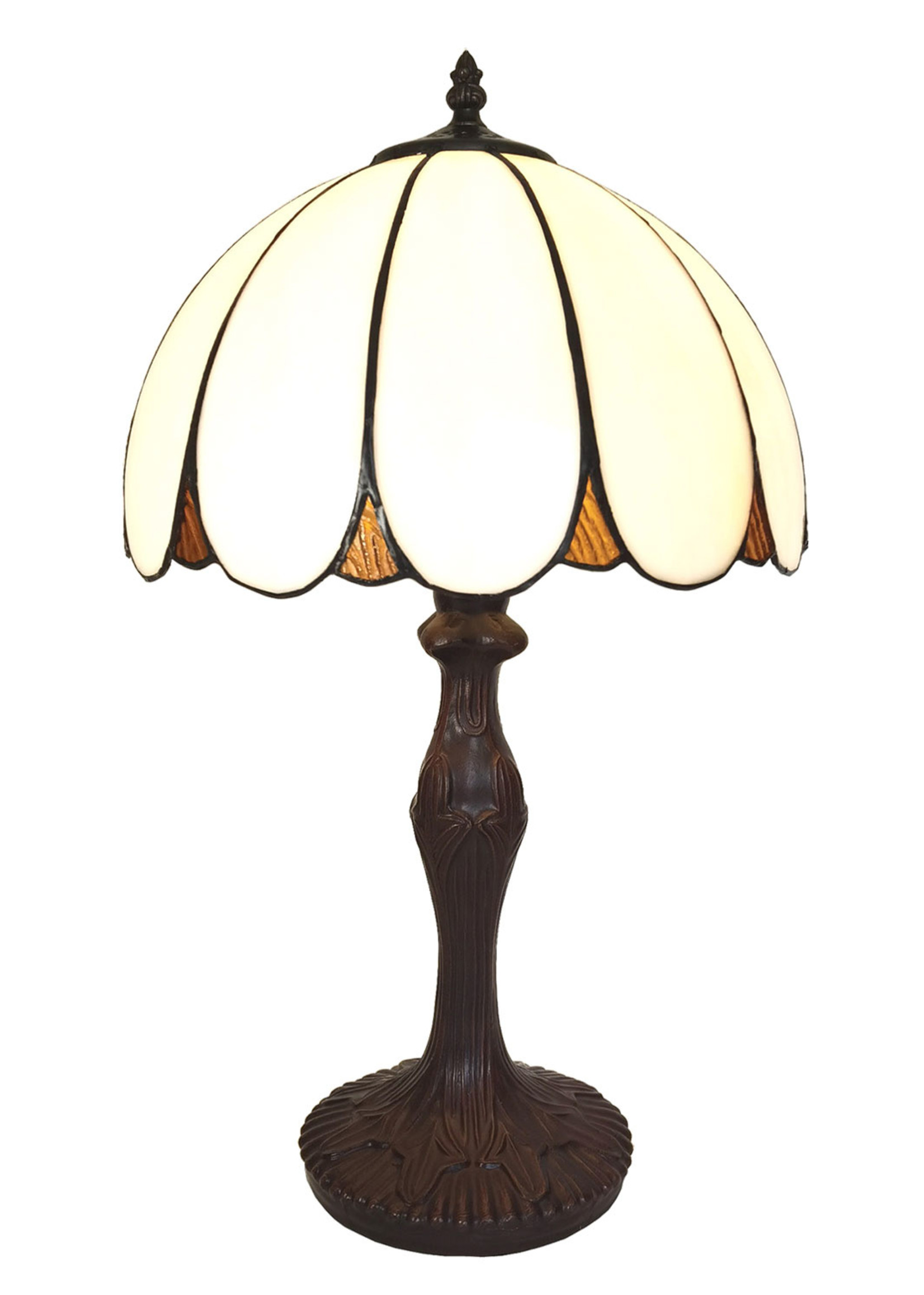 Clayre & Eef Lampe de table Tiffany Ø 31*43 cm E27/max 1*40W 5LL-6147