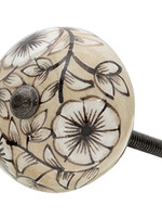 Clayre & Eef Deurknop Ø 4*3 cm (set 4) 64873