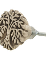 Clayre & Eef Deurknop Ø 4*3 cm (set 4) 64880