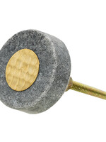 Clayre & Eef Deurknop Ø 4*2 cm (set 4) 64894