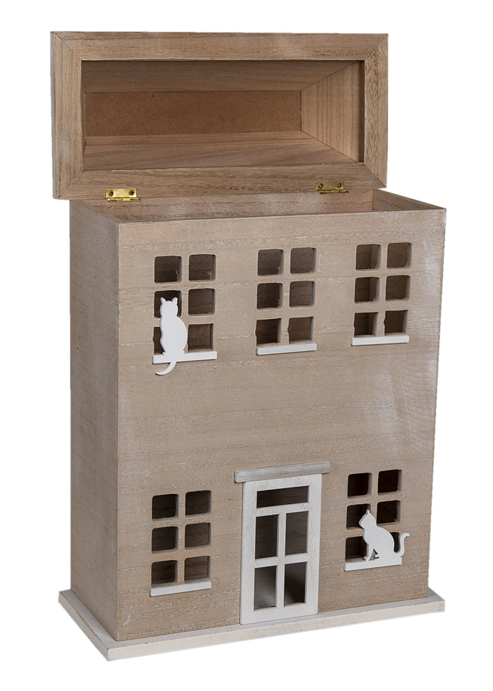Clayre & Eef Boîte en bois 27*12*39 cm 6H2067